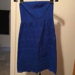 •SOLD•. Royal Blue Dress